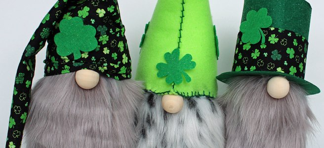 St. Patrick's day gnomes